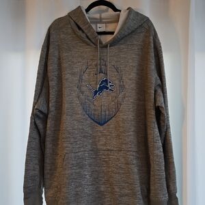 NWT-Nike Gray Detroit Lions Hoodie